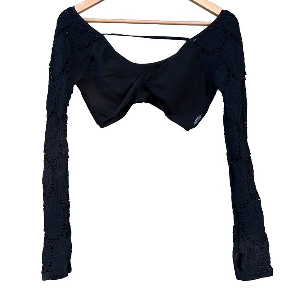 NWOT Free People | Say The Word Black Shrug | M/L - Picture 5 of 11